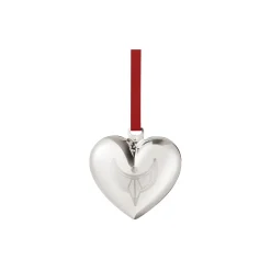 Discount Georg Jensen 2024 Julehjerte, sølv s&oslash;lv