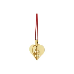 Best Georg Jensen 2025 Juleornament Hjerte, guld