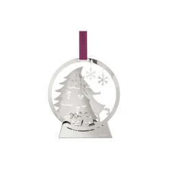 Georg Jensen Pynt<2025 Juleornament Sneglobus, sølv s&oslash;lv
