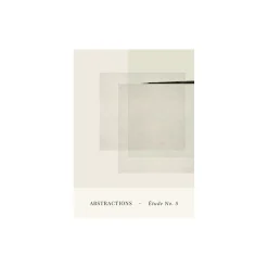 Peléton Plakater & Rammer<Abstractions Etude No 5