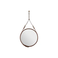GUBI Vægspejle<Adnet Circular Wall Mirror, tan