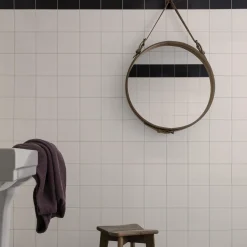 GUBI Vægspejle<Adnet Circular Wall Mirror, tan