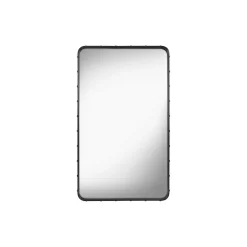 Outlet GUBI Adnet Rectangular Wall Mirror, black