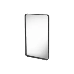 Outlet GUBI Adnet Rectangular Wall Mirror, black