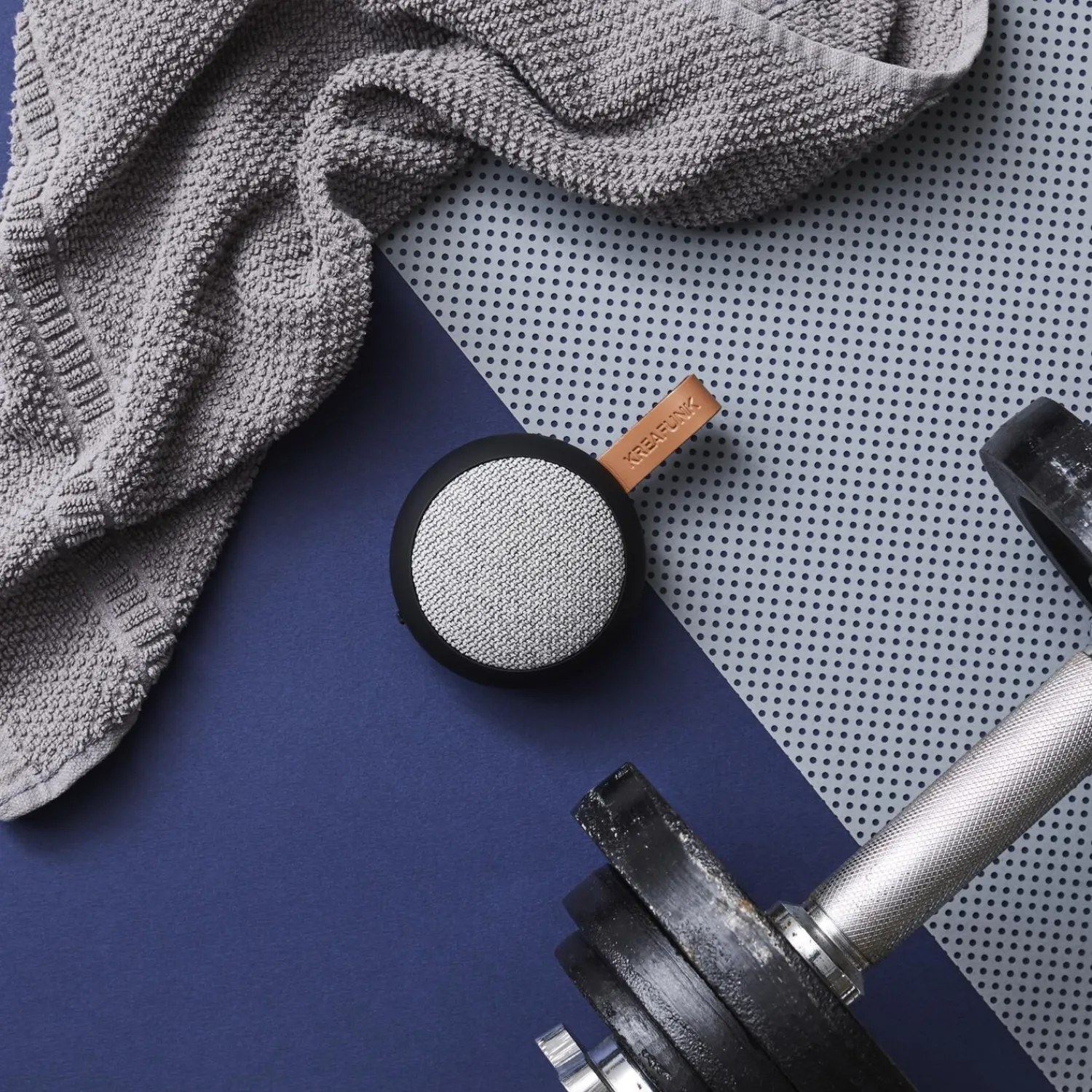 Kreafunk Højtalere & Radioer<aGO 2 fabric Bluetooth højtaler black