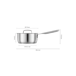 Fiskars Gryder & Pander<All Steel kasserolle 1,5 L