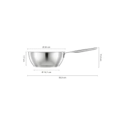 Fiskars Gryder & Pander<All Steel sauteuse 2 L