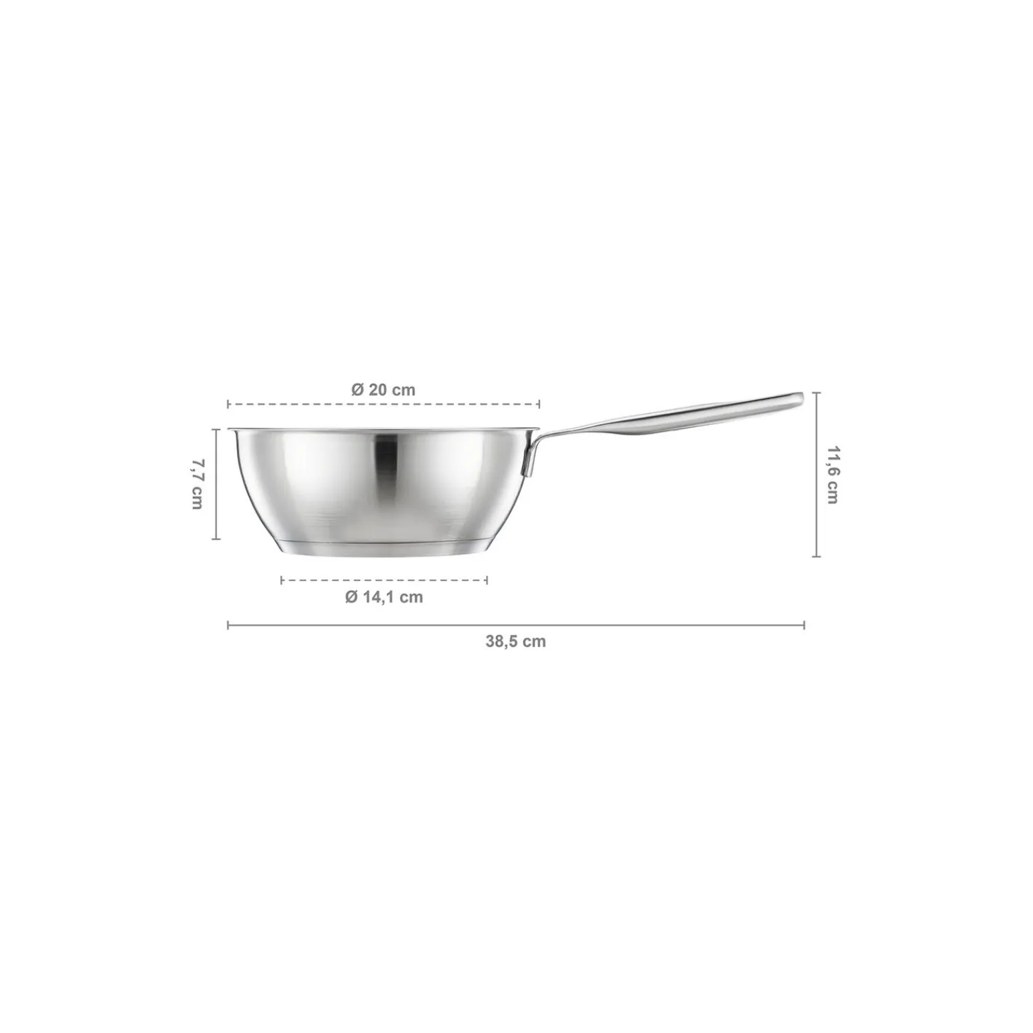 Fiskars Gryder & Pander<All Steel sauteuse 2 L