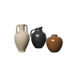 Ferm Living Vaser<Ary Mini Vase, charcoal