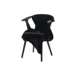 NATURES Collection Skind<Australsk lammeskind, black