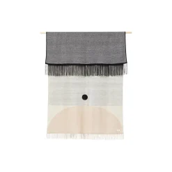 Form & Refine Plaider<Aymara Throw, pattern cream beige