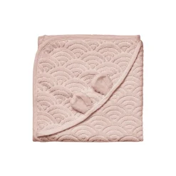 Cam Cam Copenhagen Badeudstyr|Håndklæder<Baby håndklæde med hætte og ører, dusty rose