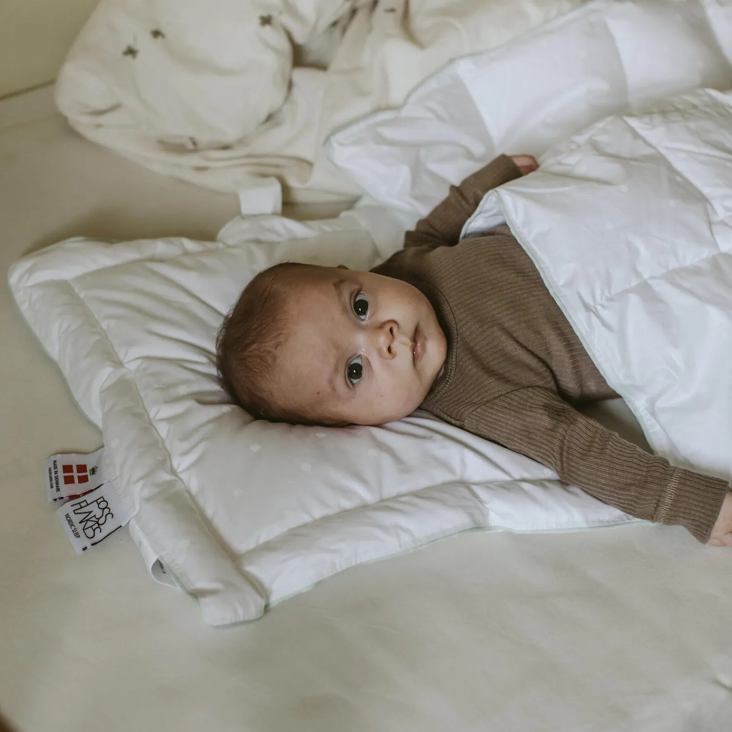Nordic Sleep by Fossflakes Baby- & Juniordyner & Puder<Babydyne og -pude, sæt