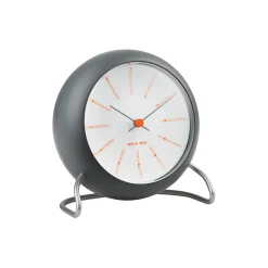 Best Arne Jacobsen Clocks Bankers Bordur, mørk grå