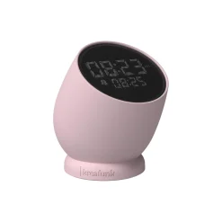 Kreafunk Ure<Bell Alarm Clock med højtaler dusty rose