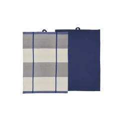 Södahl Køkkentekstiler<Blocks viskestykke, royal blue
