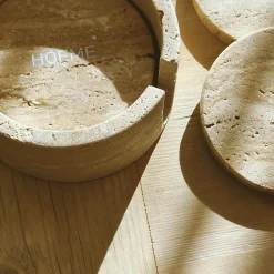 HOEME Copenhagen Diverse<Bordskånere 4 stk., sand