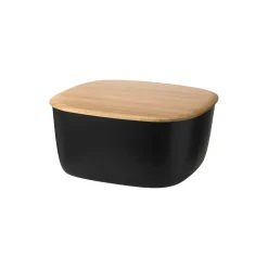 RIG-TIG Køkkenopbevaring<BOX-IT brødkasse 23 cm, black
