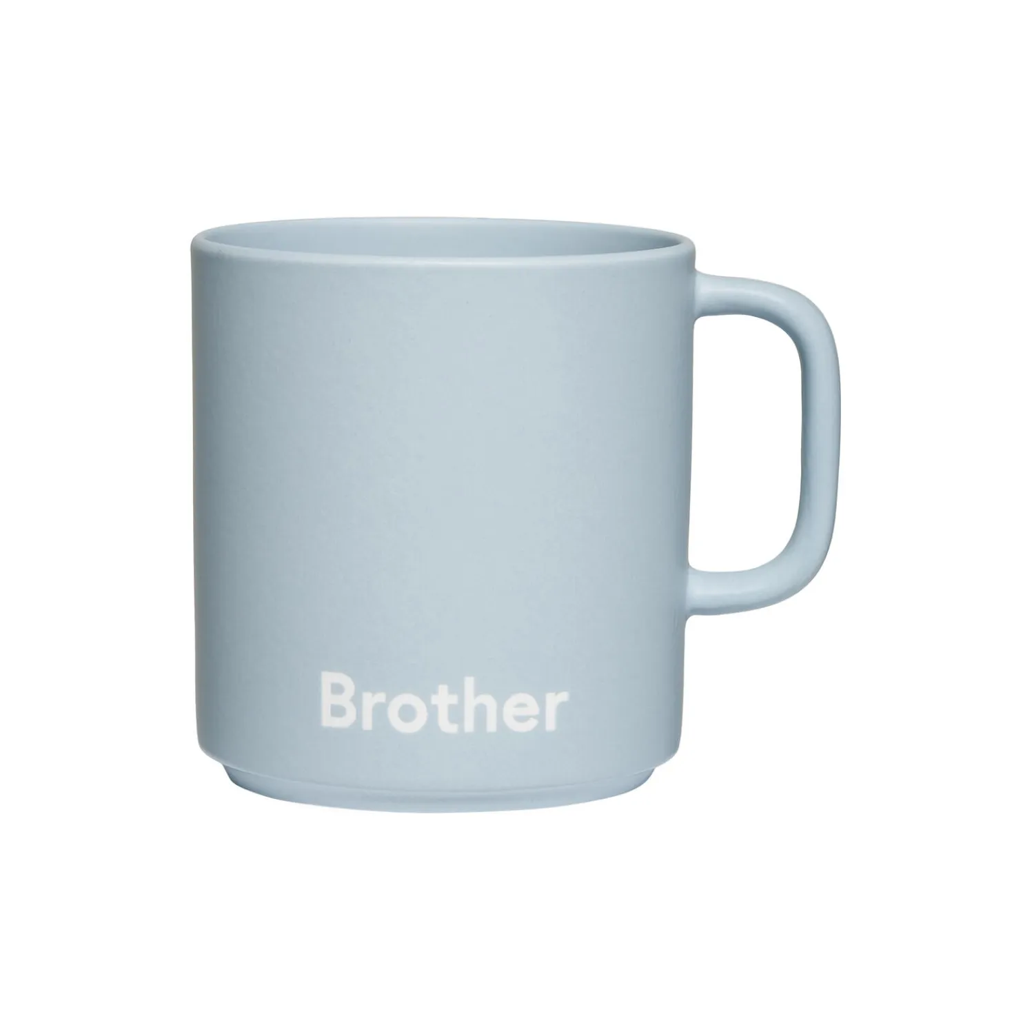 Design Letters Kopper & Krus<BROTHER favourite kop med hank VIP light blue
