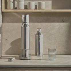 Stelton Køkkenmaskiner<Brus flaske til kulsyremaskine, steel
