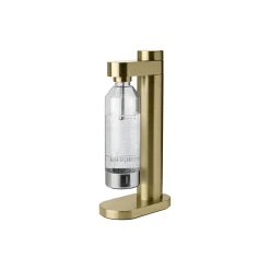 Stelton Køkkenmaskiner<Brus kulsyremaskine, brushed brass