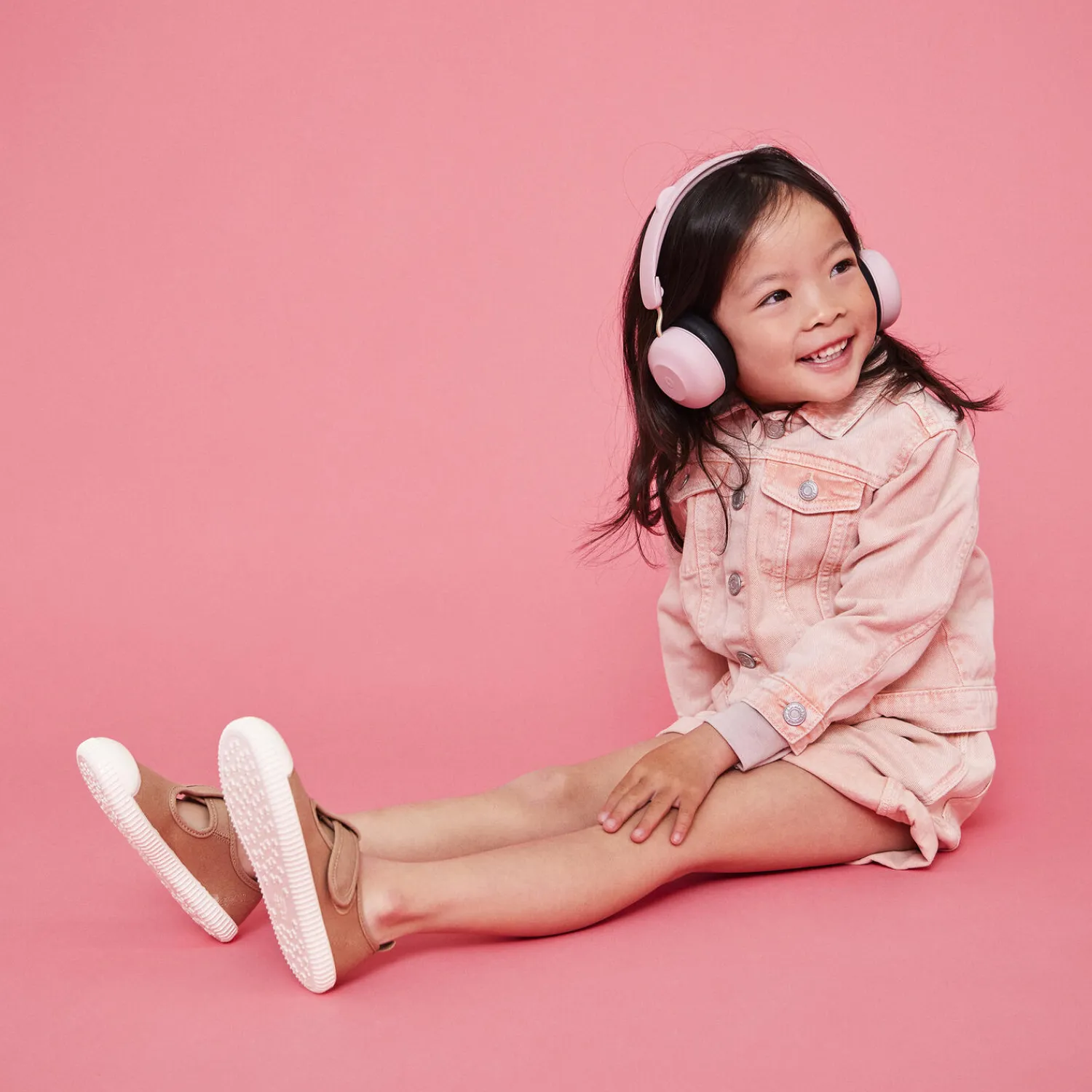 Kreafunk Headsets<Buzz Junior Safe Audio høretelefoner, dusty rose