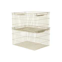 Ferm Living Småopbevaring<Cala Stabelbare Kurve 2 stk., cashmere