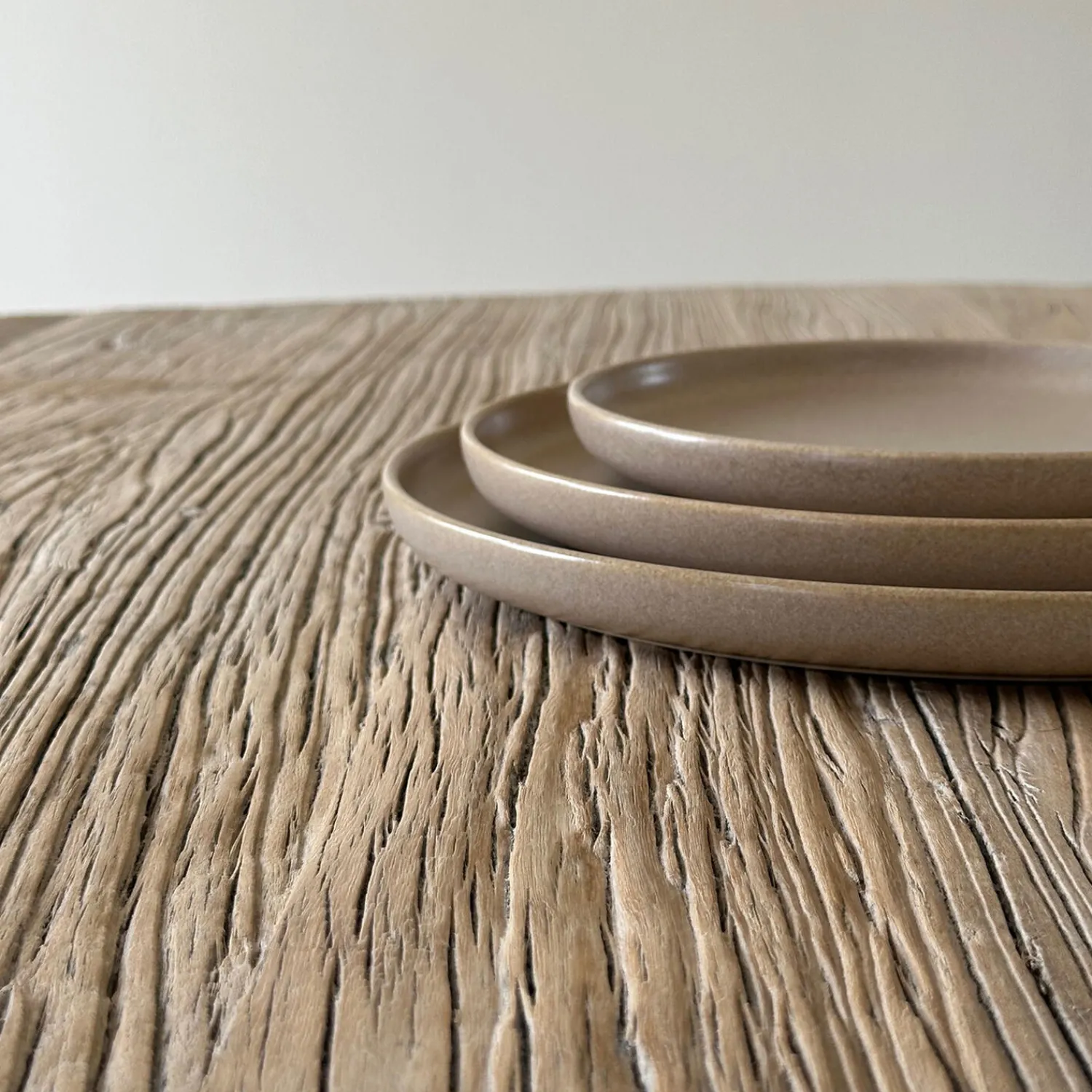 Sale HOEME Copenhagen CAPRI Charger Tallerken, mat taupe