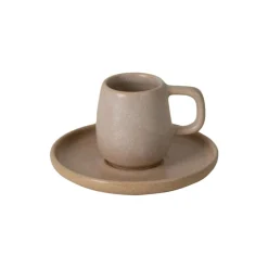 HOEME Copenhagen Kopper & Krus<CAPRI Espresso Sæt, mat taupe