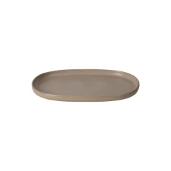 HOEME Copenhagen Tallerkener<CAPRI Oval Tallerken, mat taupe