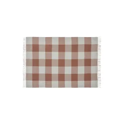 Clearance Silkeborg Uldspinderi Caracas plaid, 03109 rosewood