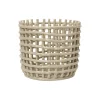 Clearance Ferm Living Ceramic Basket Large, cashmere