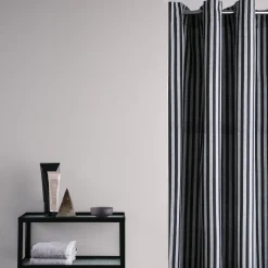New Ferm Living Chambray Shower Curtain, striped