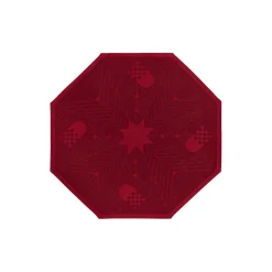 Outlet Georg Jensen Damask CHRISTMAS TRADITIONAL juletræstæppe, deep red