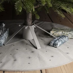 Ferm Living Pynt<Christmas Tree Foot, light grey
