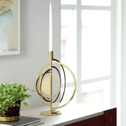 Clearance Klong Cirkus Candlestick Medium brass