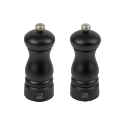 Peugeot Køkkenudstyr<Clermont salt- og peberkværnsæt 13 cm, mat sort