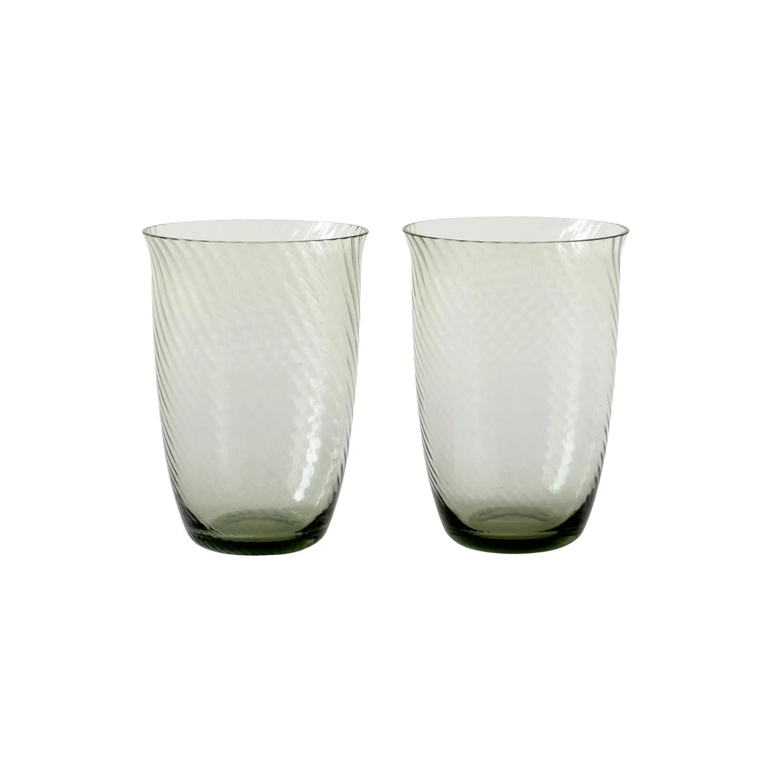 &Tradition Glas<Collect drikkeglas SC61, moss