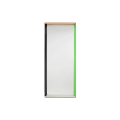 New Vitra Colour Frame Mirror Large, green/pink