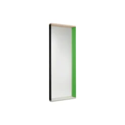 New Vitra Colour Frame Mirror Large, green/pink