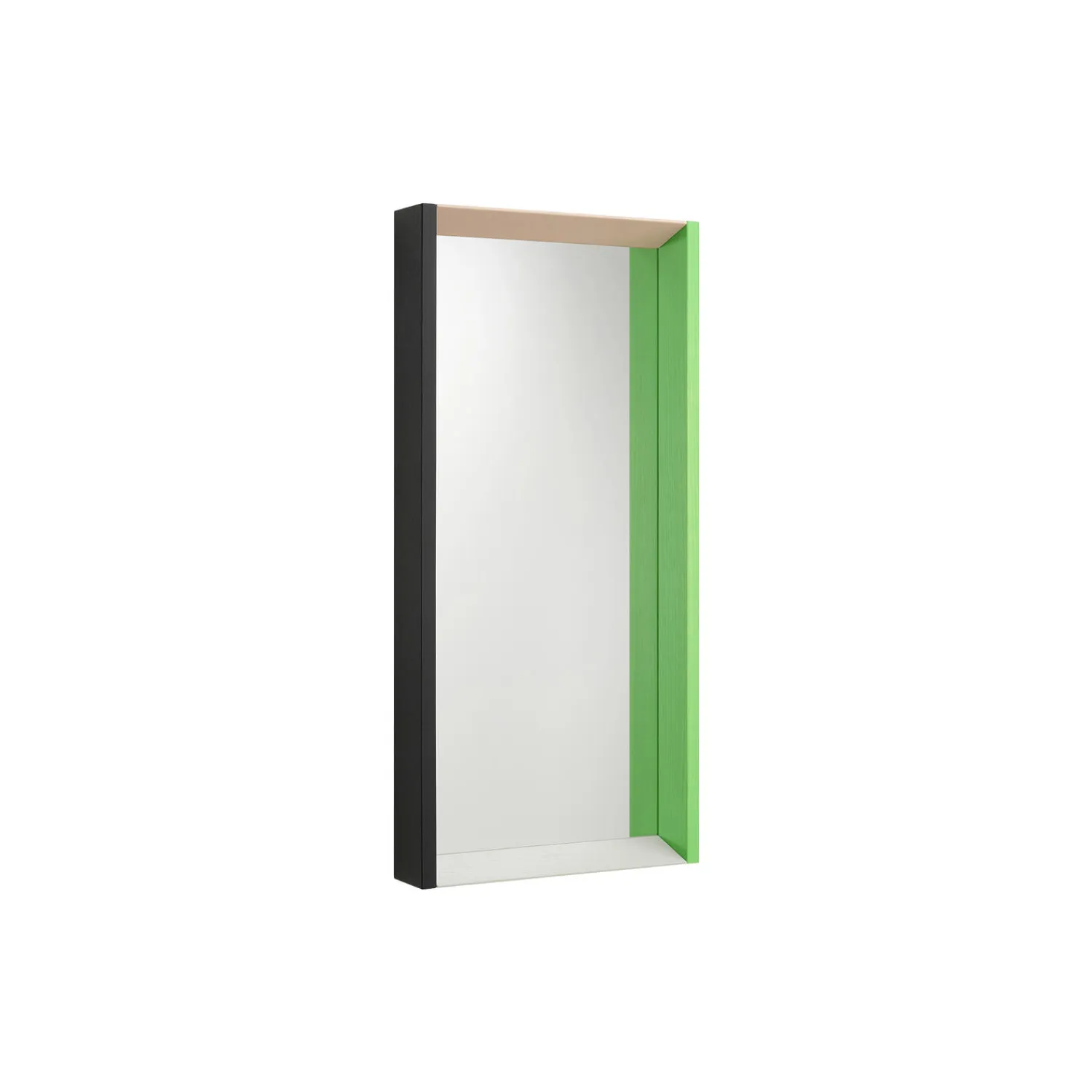 Vitra Vægspejle<Colour Frame Mirror Medium, green/pink