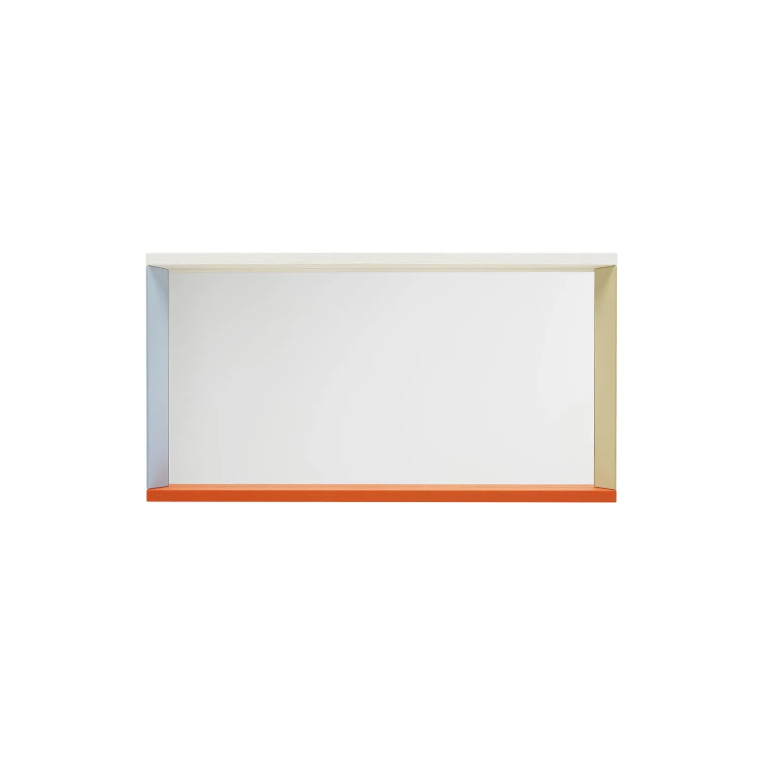 Vitra Vægspejle<Colour Frame Mirror Medium, blue/orange