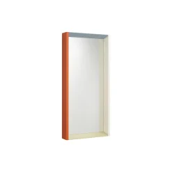 Vitra Vægspejle<Colour Frame Mirror Medium, blue/orange