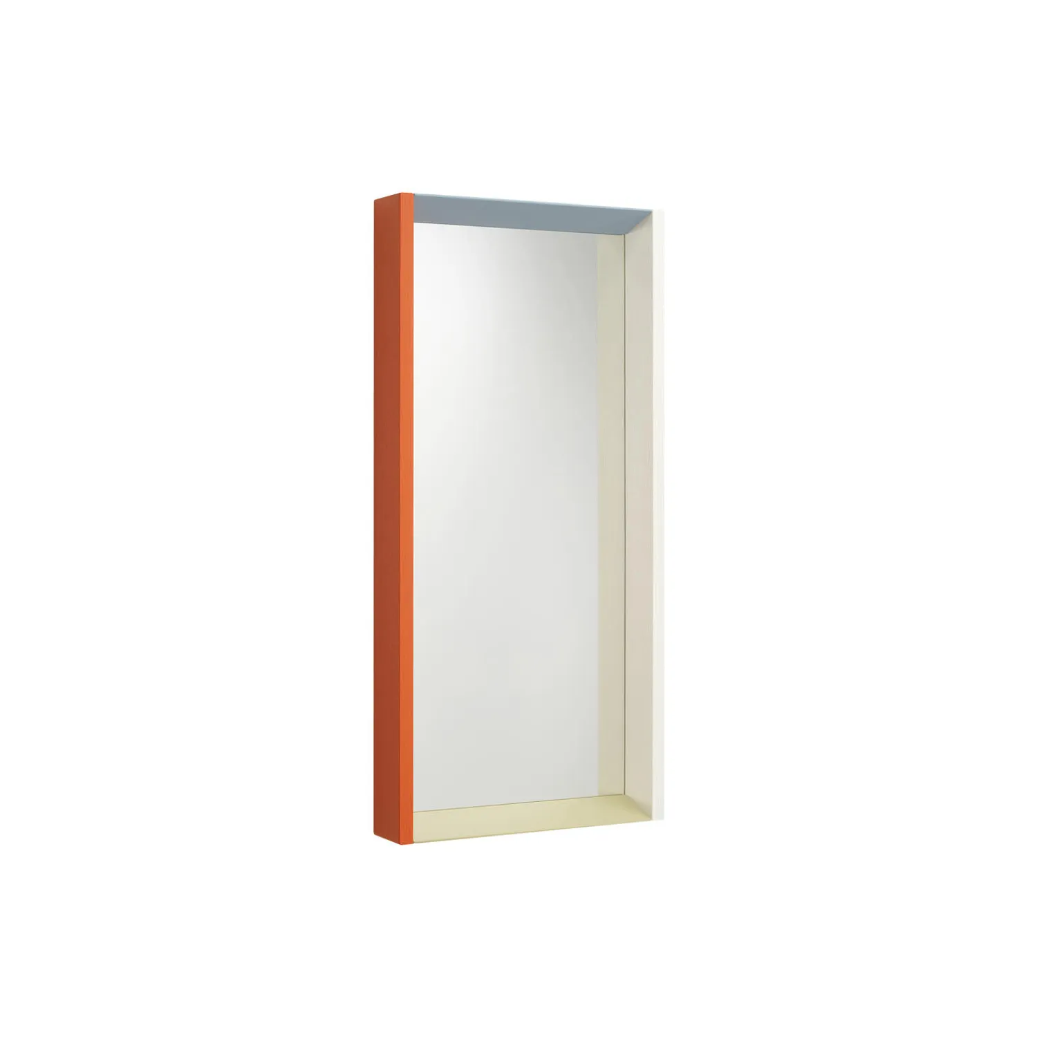 Vitra Vægspejle<Colour Frame Mirror Medium, blue/orange