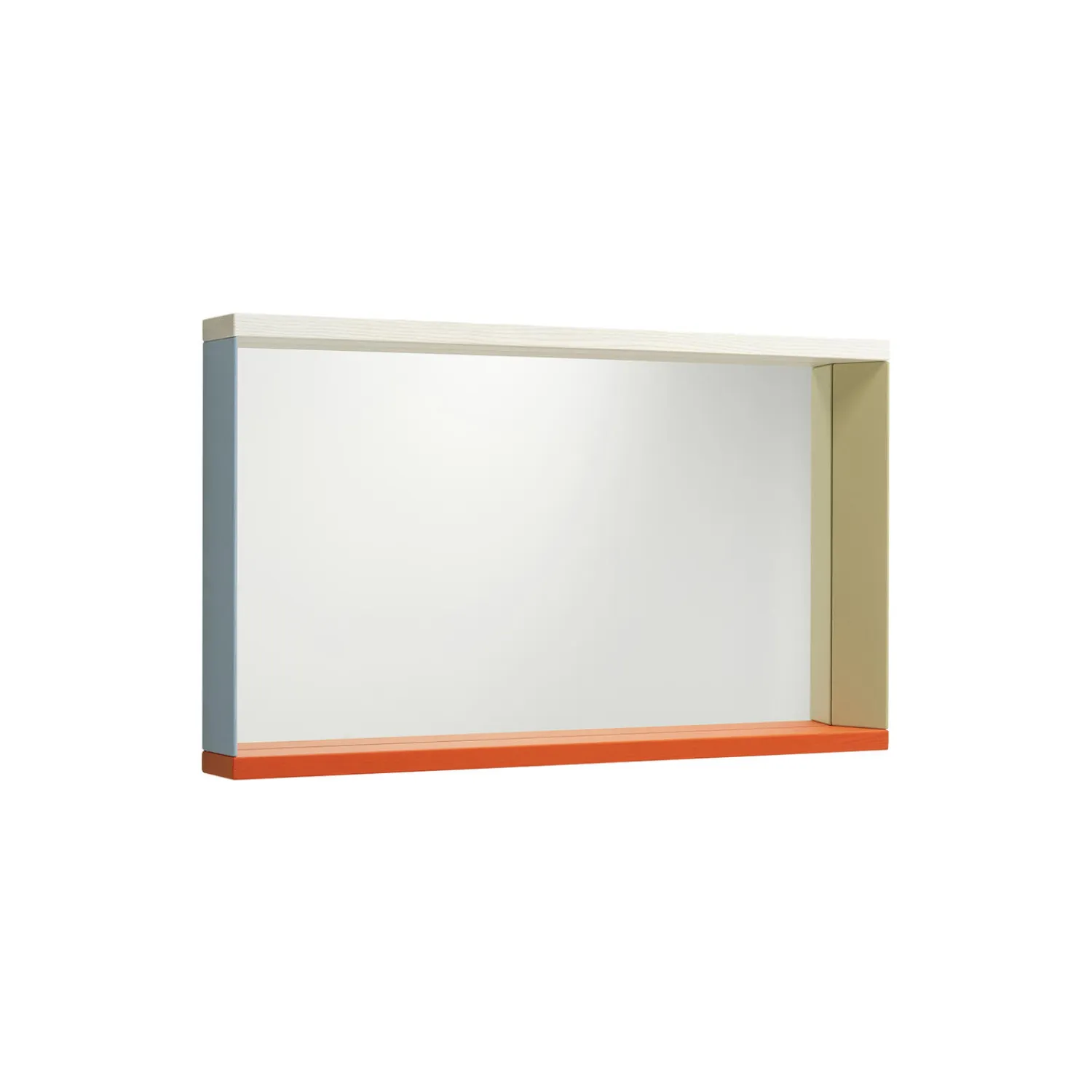 Vitra Vægspejle<Colour Frame Mirror Medium, blue/orange