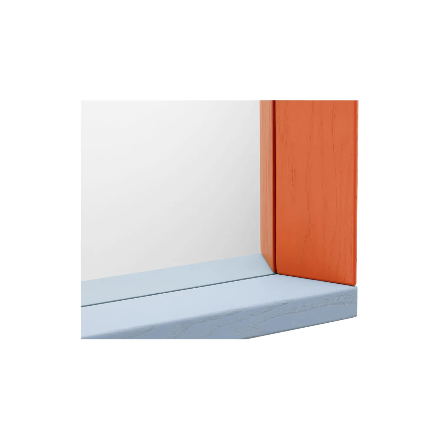Vitra Vægspejle<Colour Frame Mirror Medium, blue/orange