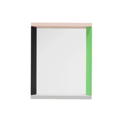 Vitra Vægspejle<Colour Frame Mirror Small, green/pink