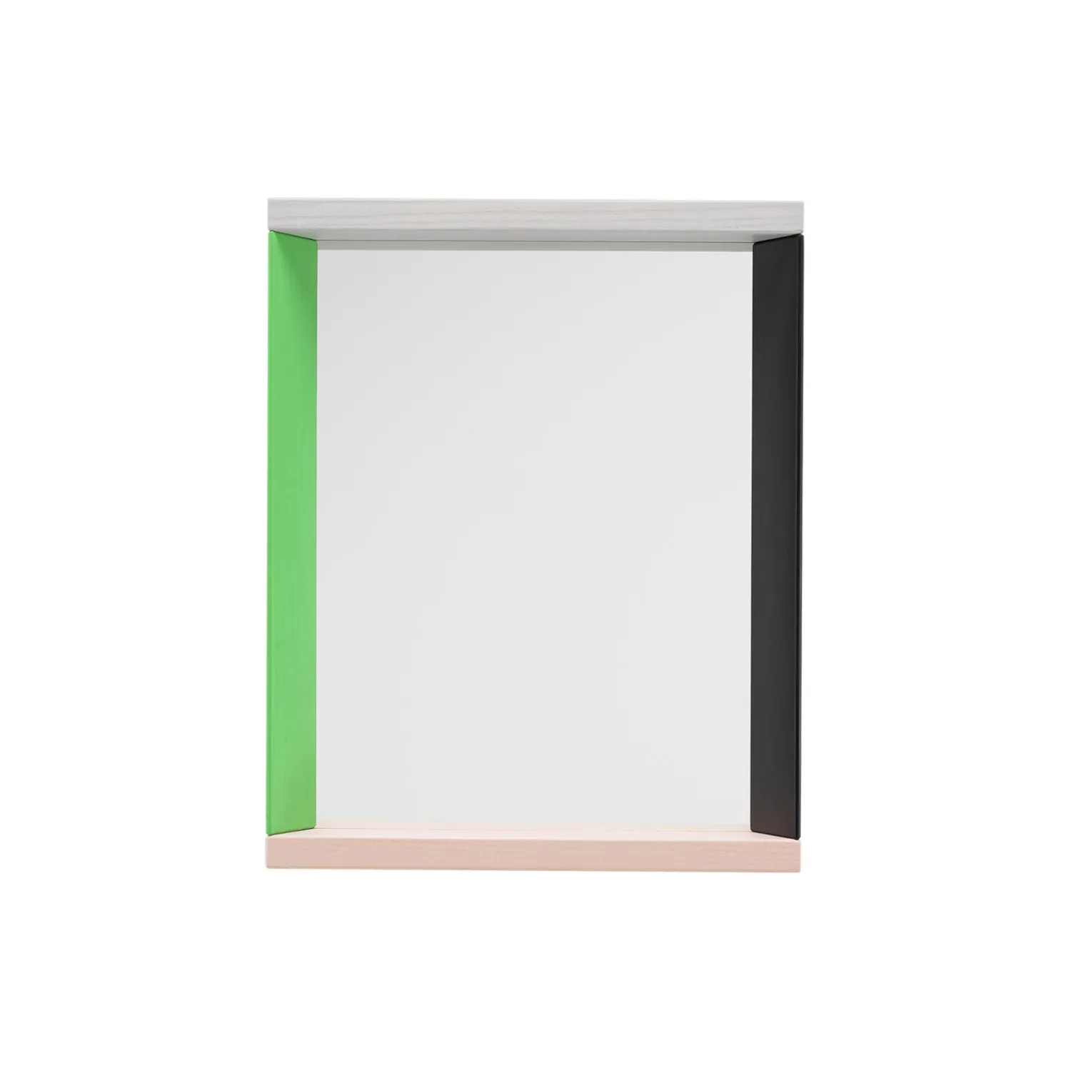 Vitra Vægspejle<Colour Frame Mirror Small, green/pink