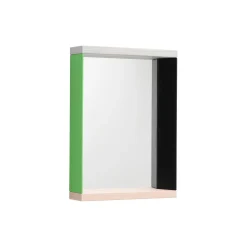 Vitra Vægspejle<Colour Frame Mirror Small, green/pink