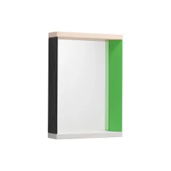Vitra Vægspejle<Colour Frame Mirror Small, green/pink